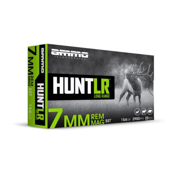 Ammo Inc. Hunt LR SST Rifle Ammunition 7mm Rem Mag 154gr PT 2900 fps 20/ct - Precision Shot Firearms