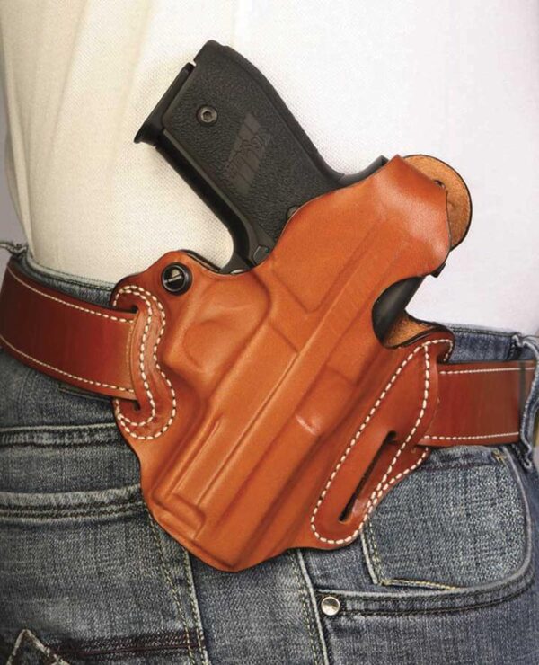 DeSantis Style 001 Thumb Break Scabbard S&W 5903 Tan Right Hand - Precision Shot Firearms
