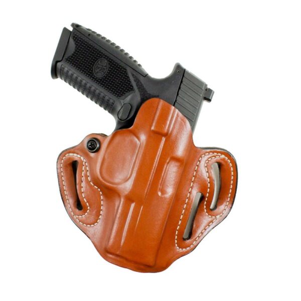 DeSantis #002 Speed Scabbard Holster for S&W M&P Shield 45 Tan RH - Precision Shot Firearms
