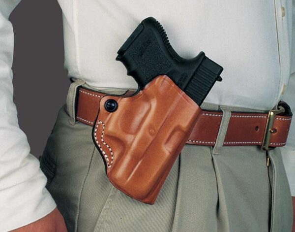 DeSantis Style 019 Mini Scabbard Glock 19/23/32 Black RH - Precision Shot Firearms