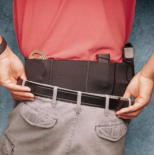 DeSantis 5" Belly Band Large 36" - 42" Black Ambi - Precision Shot Firearms
