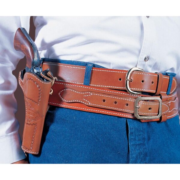 DeSantis Doc Holliday Holster for Colt SAA 4.75" Tan RH - Precision Shot Firearms