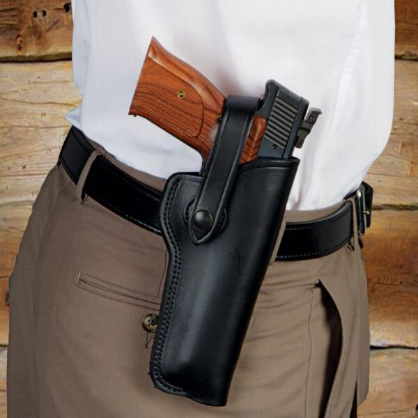 DeSantis The Woodsman Holster for S&W 22 5.5" Black RH - Precision Shot Firearms