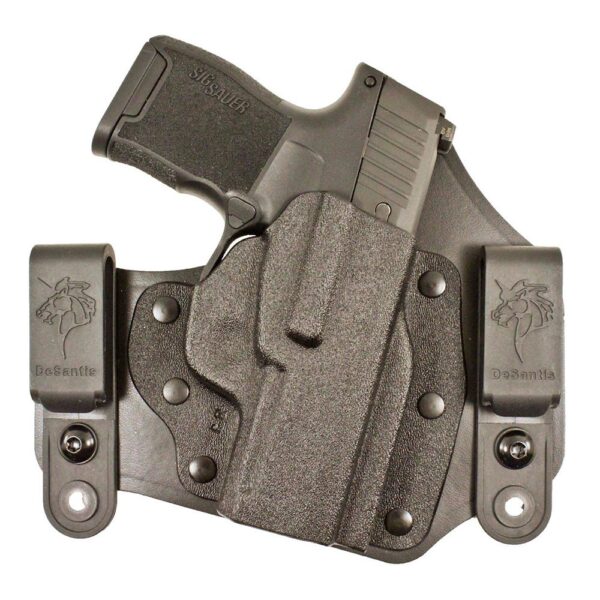 DeSantis #105 Intruder IWB Holster for Glock 42 Black RH - Precision Shot Firearms