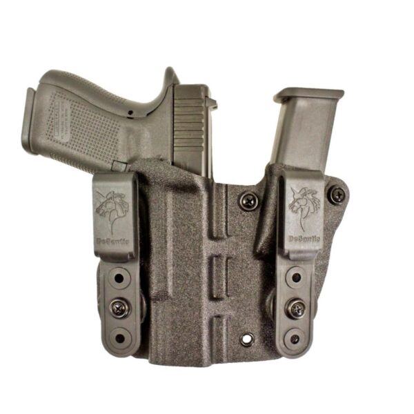 DeSantis Hidden Truth Appendix Holster with Mag Pouch for Glock 19 Black RH - Precision Shot Firearms