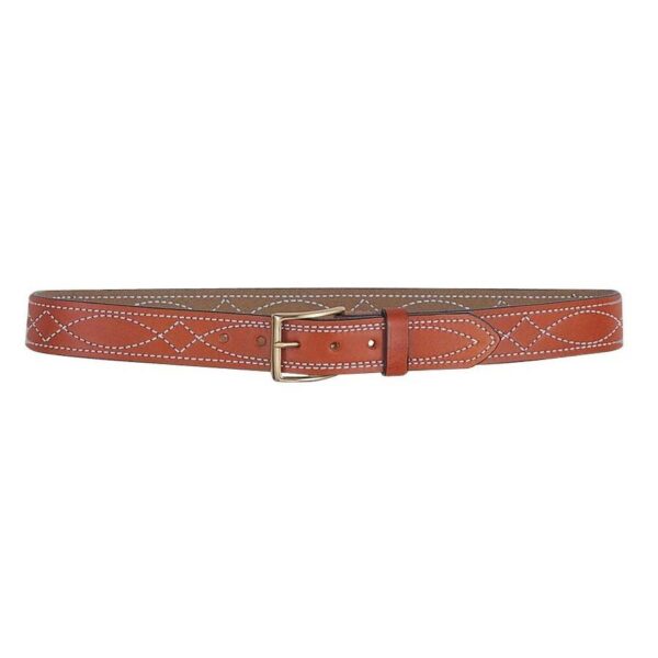 DeSantis Fancy Stitch Lined Belt 1.5" Tan Size 36 - Precision Shot Firearms