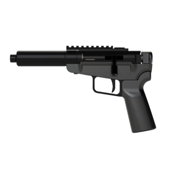 Dark Mountain Stowaway Handgun 5.7x28mm Single Shot 5" 1/2x28 Threaded Barrel Black - Precision Shot Firearms