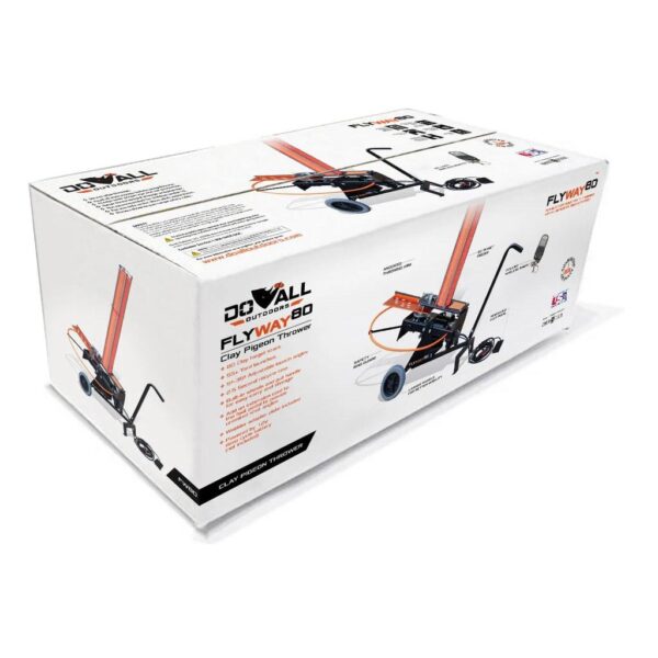 Do-All Outdoors FlyWay 80 Automatic Clay Pigeon Thrower w/Wireless Remote - Precision Shot Firearms