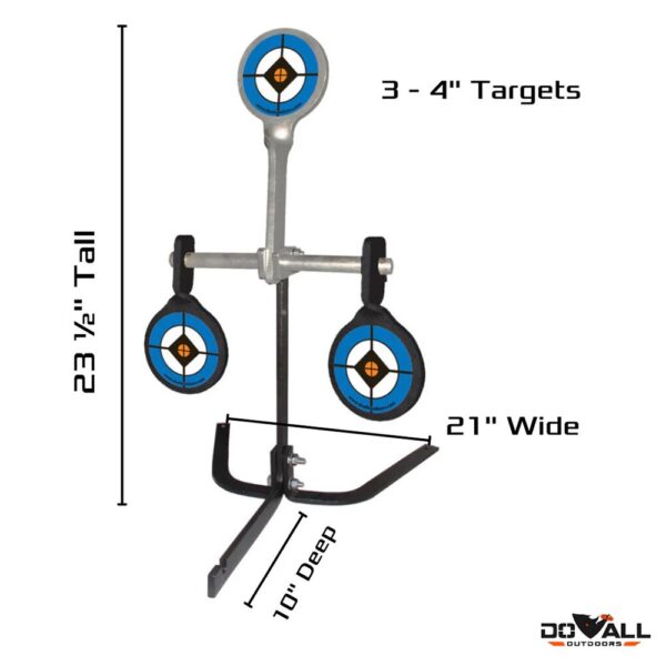 Do-All Outdoors Auto Reset Targets .38 - 44 Cal - Precision Shot Firearms