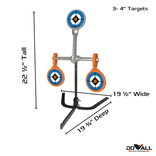 Do-All Outdoors Auto Reset Targets 9mm - .30-06 caliber - Precision Shot Firearms