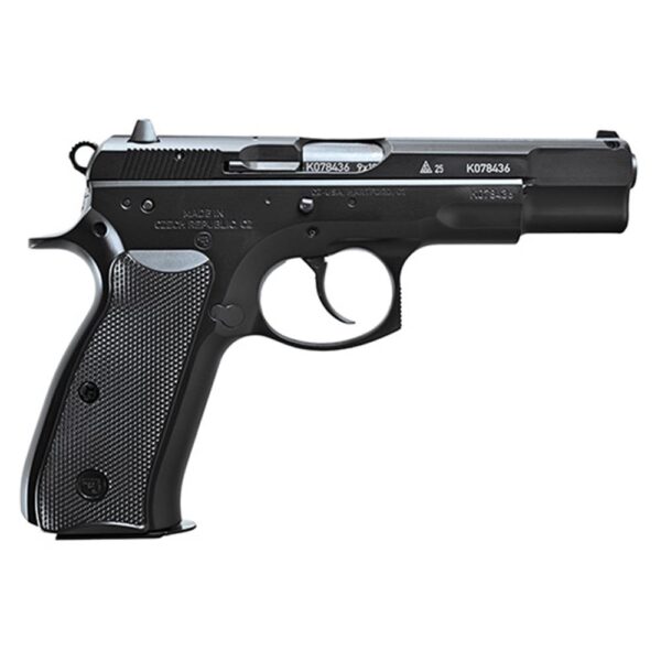 CZ USA CZ 75 BD 50th Anniversary Elite Decocker Handgun 9mm Luger 10rd Magazines (2) 4.6" Barrel Black - Precision Shot Firearms