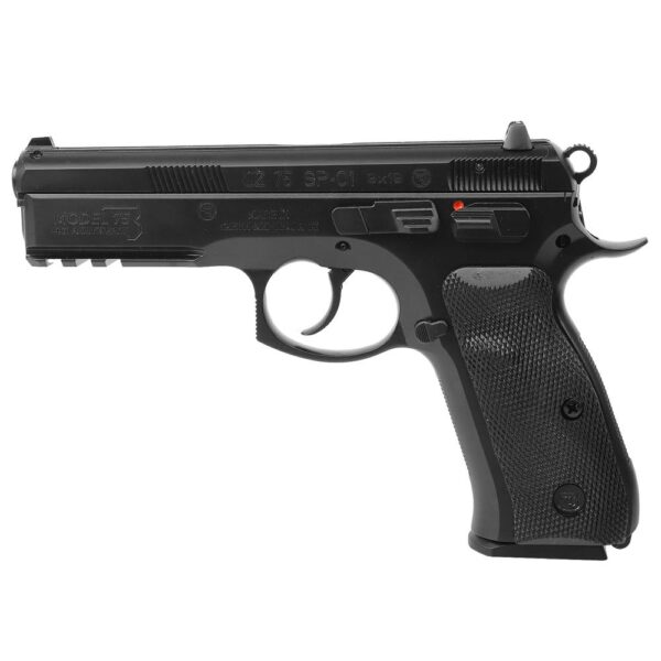 CZ 75 SP-01 Anniversary Elite Handgun 9mm Luger 10rd Magazines(2) 4.6" Barrel Steel Frame Manual Safety - Precision Shot Firearms