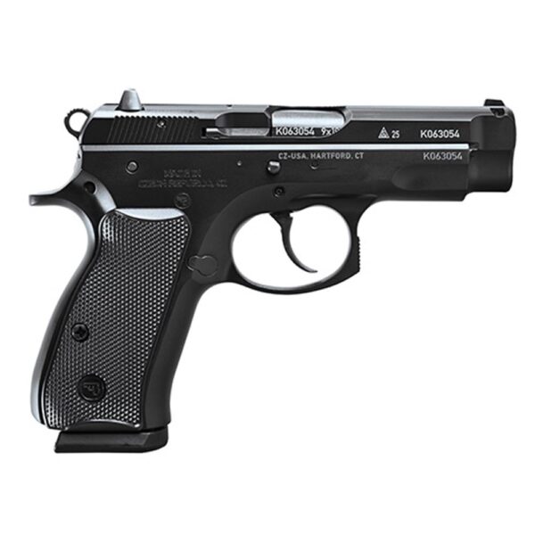 CZ USA CZ 75 Compact 50th Anniversary Elite Handgun 9mm Luger 10rd Magazines (2) 3.75" Barrel Black - Precision Shot Firearms