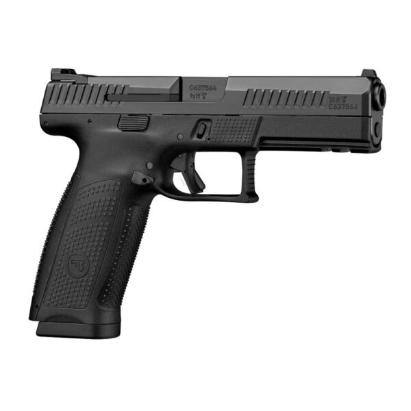 CZ-USA P-10 F Full Size Handgun 9mm Luger 10rd Magazine 4.5" Barrel Black - Precision Shot Firearms