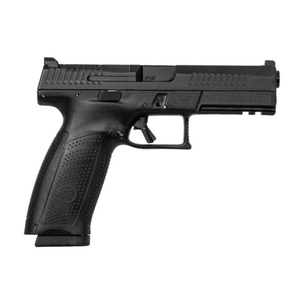 CZ USA P-10 F Handgun 9mm Luger 10rd Magazine 4.5" Barrel Black Optic Ready Fixed Sights - Precision Shot Firearms