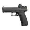 CZ USA P-10 F Handgun 9mm Luger 10rd Magazine 4.5" Barrel Black Optic Ready Fixed Sights - Precision Shot Firearms