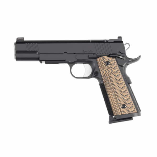 Dan Wesson Specialist Handgun 9mm Luger 10rd Magazines (2) 5" Barrel Black Optics Ready - Precision Shot Firearms