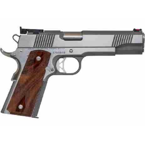 CZ 1911 Dan Wesson Pointman 45 Handgun .45 Auto 8rd Magazine 5" Barrel Brushed Steel Finish - Precision Shot Firearms