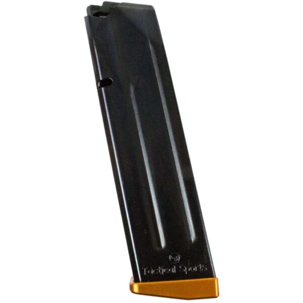 CZ Tactical Sport Orange Handgun Magazine Orange Aluminum Base Pad 9mm Luger 20/rd - Precision Shot Firearms