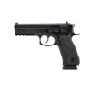 CZ 75 SP-01 Handgun 9mm Luger 19rd Magazine 4.6" Barrel Steel Frame Fixed Sights Manual Safety - Precision Shot Firearms