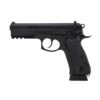 CZ-USA 75 SP-01 Tactical Handgun 9mm Luger 19rd Magazine 4.6" Barrel Black Ambi Decocker - Precision Shot Firearms