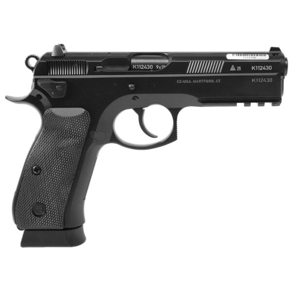 CZ USA 75 SP-01 Tactical 50th Anniversary Elite Handgun 9mm Luger 19rd Magazines (2) 4.6" Barrel Black - Precision Shot Firearms