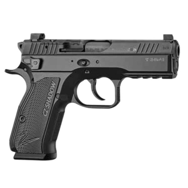 CZ USA Shadow 2 Carry OR Handgun 9mm Luger 15rd Magazine 4" Barrel Black - Precision Shot Firearms