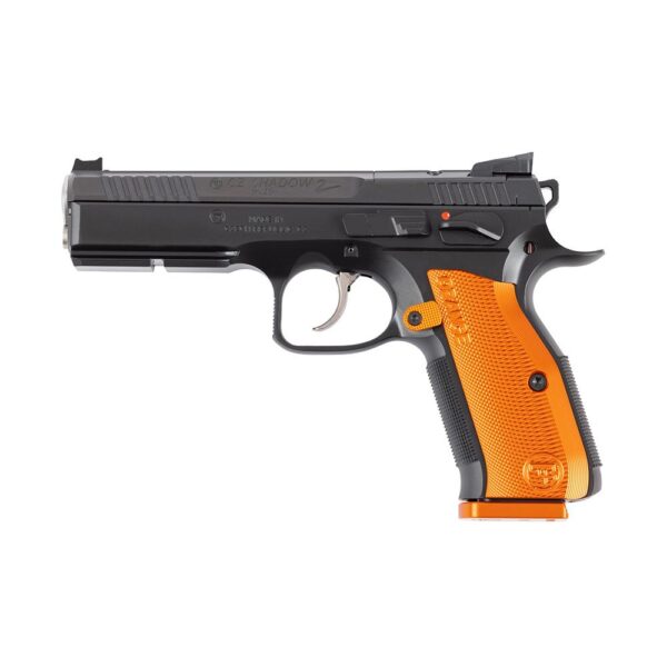 CZ USA Shadow 2 Handgun 9mm Luger 19rd Magazines (3) 4.89" Barrel Black with Orange Optics Ready - Precision Shot Firearms