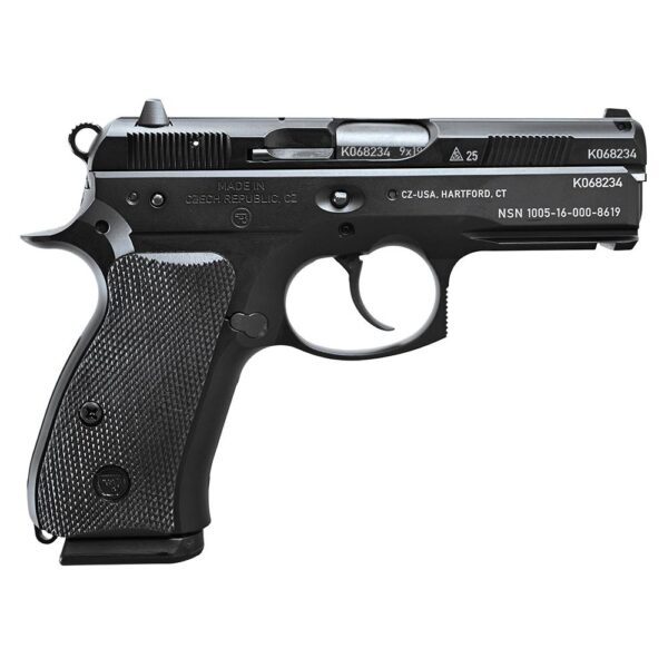 CZ USA 75 P-01 50th Anniversary Handgun 9mm Luger 15rd Magazines (2) 3.75" Barrel Black - Precision Shot Firearms