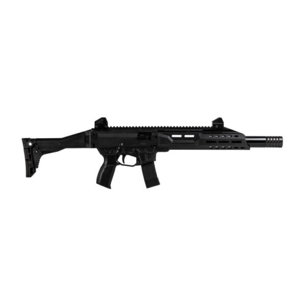 CZ Scorpion 3+ Carbine Rifle 9mm Luger 20rd Magazine 16.3" Threaded Barrel Black - Precision Shot Firearms