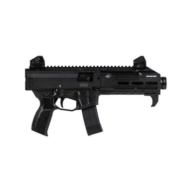 CZ USA Scorpion 3+ Handgun 9mm Luger 20rd Magazines (5) 7.8" 1/2x28 Threaded Barrel Black with QD Sling Mount - Precision Shot Firearms