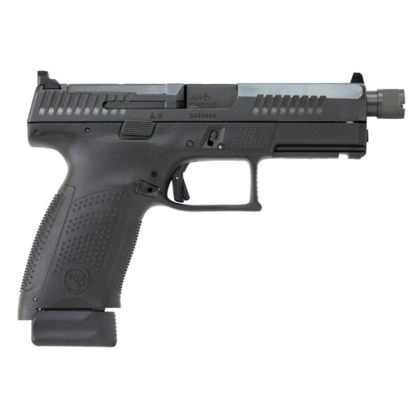 CZ USA P-10 C Handgun 9mm Luger 17rd Magazine 4.6" Threaded Barrel Black Optics Ready Suppressor Ready - Precision Shot Firearms