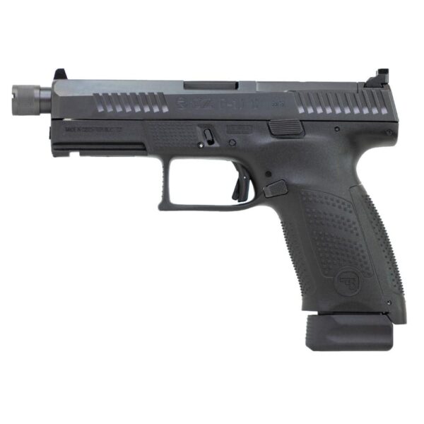 CZ USA P-10 C Handgun 9mm Luger 17rd Magazine 4.6" Threaded Barrel Black Optics Ready Suppressor Ready - Precision Shot Firearms