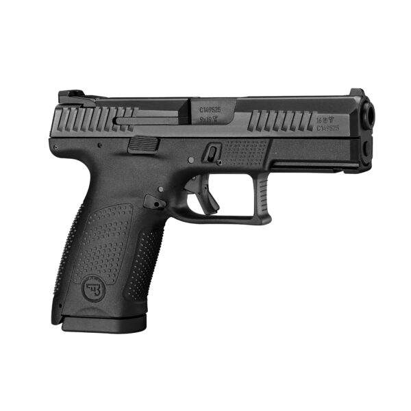 CZ P-10C Handgun 9mm Luger 15rd Magazines 4.02" Barrel Fixed Sights Black 3 Back Straps - Precision Shot Firearms