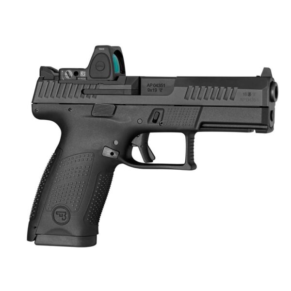 CZ USA P-10 C Handgun 9mm Luger 15rd Magazine 4" Barrel Black Optic Ready Fixed Sights - Precision Shot Firearms
