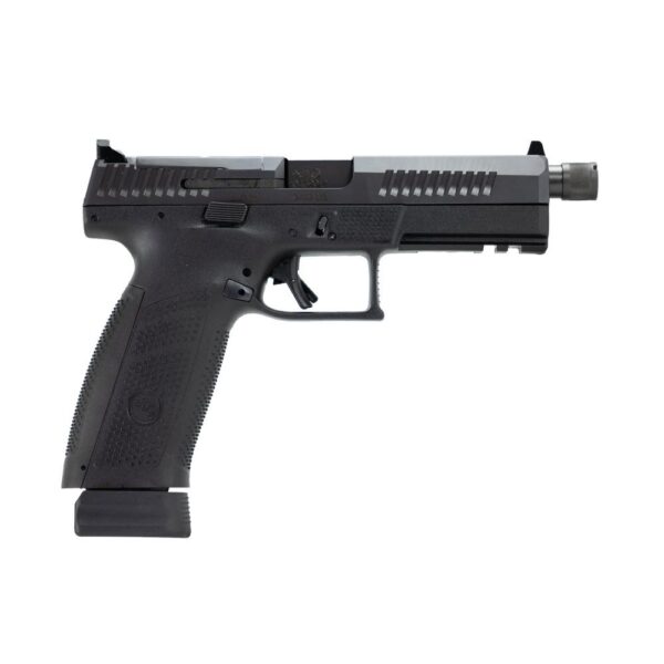 CZ USA P-10 F Handgun 9mm Luger 21rd Magazine 5.1" Threaded Barrel Black Optics Ready Suppressor Ready - Precision Shot Firearms