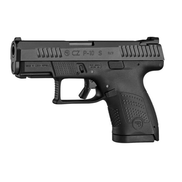 CZ-USA P10 S Subcompact Handgun 9mm Luger 12rd Magazine 3.5" Barrel Black - Precision Shot Firearms