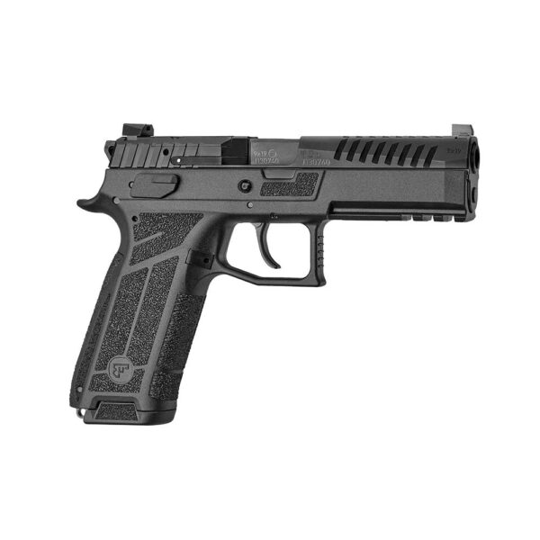 CZ USA P-09 Full Size NOCTURNE Handgun 9mm Luger 19rd Magazine 4.53" Barrel Black - Precision Shot Firearms