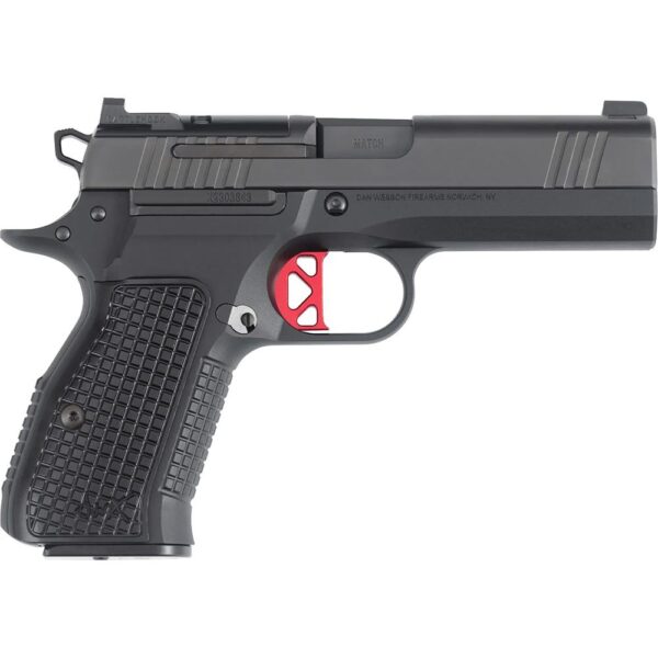 CZ-USA Dan Wesson DWX Compact Handgun 9mm Luger 15rd Magazine 4" Barrel Black OR Night Sights - Precision Shot Firearms