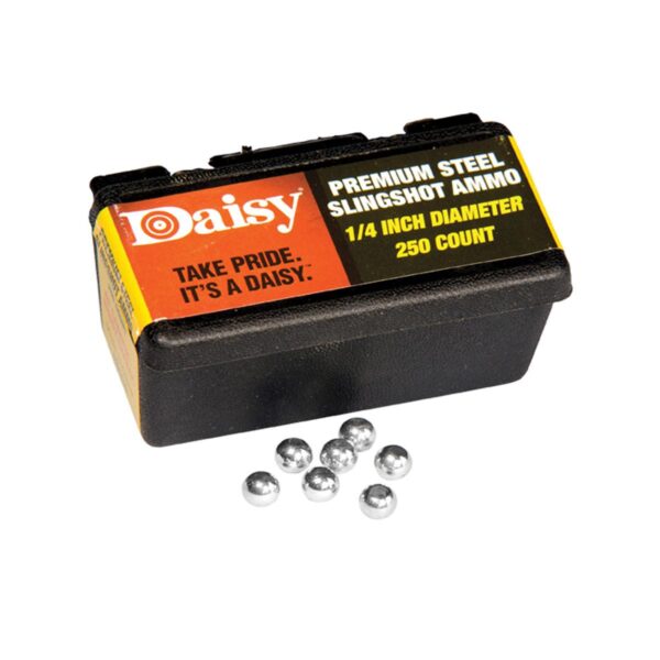 Daisy 1/4" Steel Slingshot Ammo 250/ct - Precision Shot Firearms