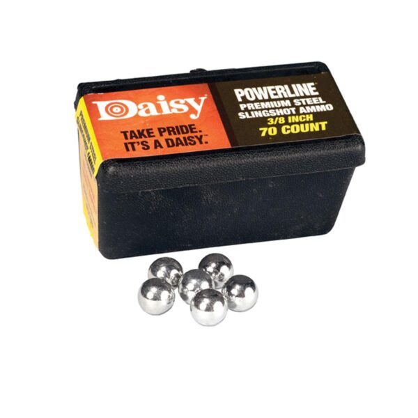 Daisy Powerline 3/8" Steel Slingshot Ammo 70/ct - Precision Shot Firearms