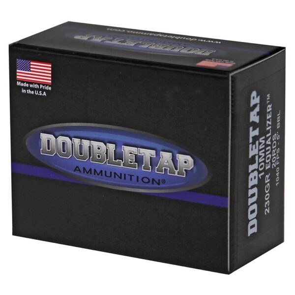 Double Tap Handgun Ammunition 10mm 230gr JHP 1050 fps 20/ct - Precision Shot Firearms