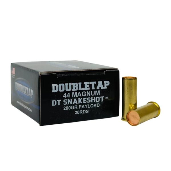 Double Tap DT Snake Shot Handgun Ammunition .44 Mag 200gr #9 Shot 1000 fps 20/ct - Precision Shot Firearms