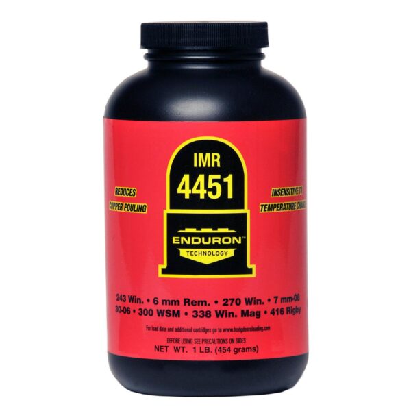 IMR 4451 Enduron Rifle Powder - 1 lb - Precision Shot Firearms