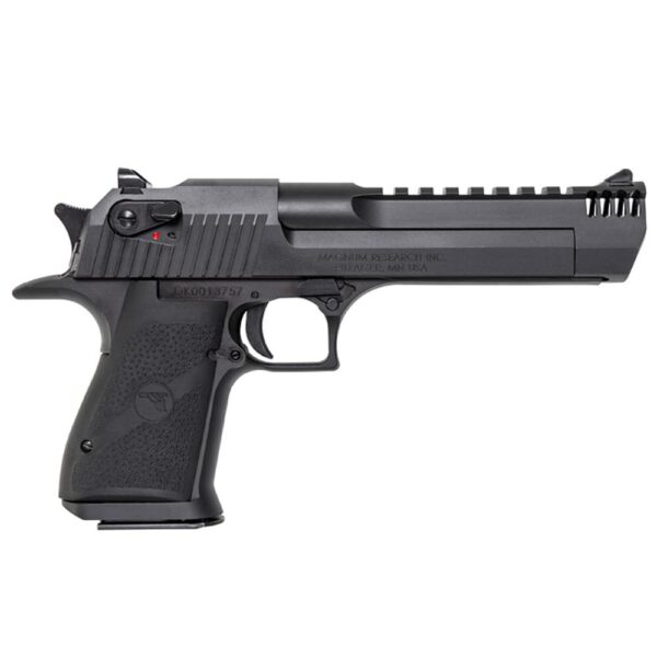Magnum Research Desert Eagle Handgun .44 MAG Pistol 8rd Magazine 6" Barrel Black Grip w/Integral Muzzle Brake - Precision Shot Firearms