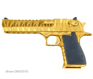 DESERT EAGLE .44 MAGNUM 6' 8RD TITANIUM GOLD STIPE - Precision Shot Firearms