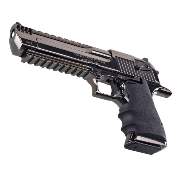 Magnum Research Desert Eagle Series Handgun .50AE 8rd Magazine 6" Barrel Black Nickel - Precision Shot Firearms