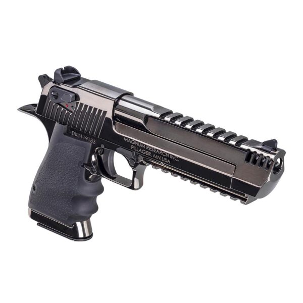 Magnum Research Desert Eagle Series Handgun .50AE 8rd Magazine 6" Barrel Black Nickel - Precision Shot Firearms