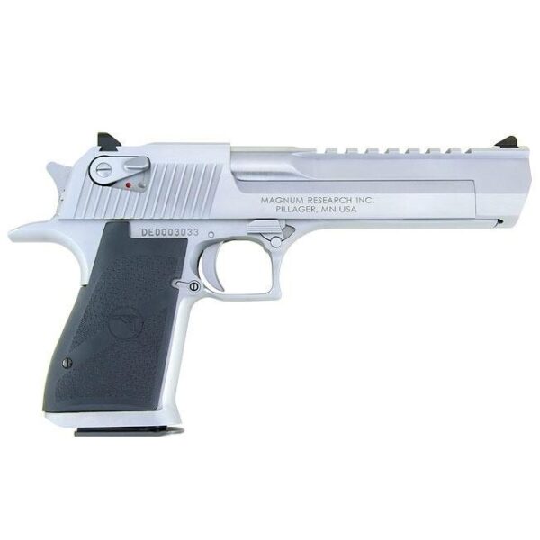 Magnum Research Desert Eagle Mark XIX Handgun .50 AE 7/rd 6" Barrel Brushed Chrome - Precision Shot Firearms