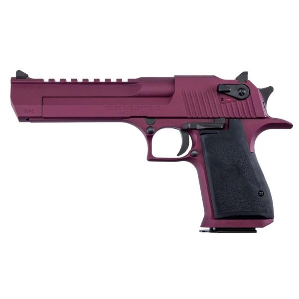 Magnum Research Desert Eagle Mark XIX Handgun 50 AE 7rd Magazine 6" Barrel Black Cherry with Black Grips - Precision Shot Firearms